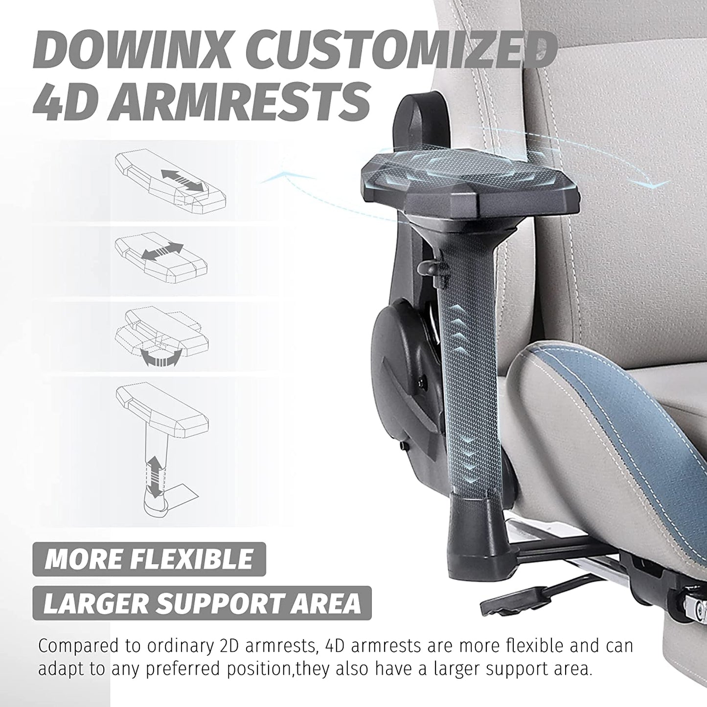 Dowinx Simple Series LS-6668 4D Gray